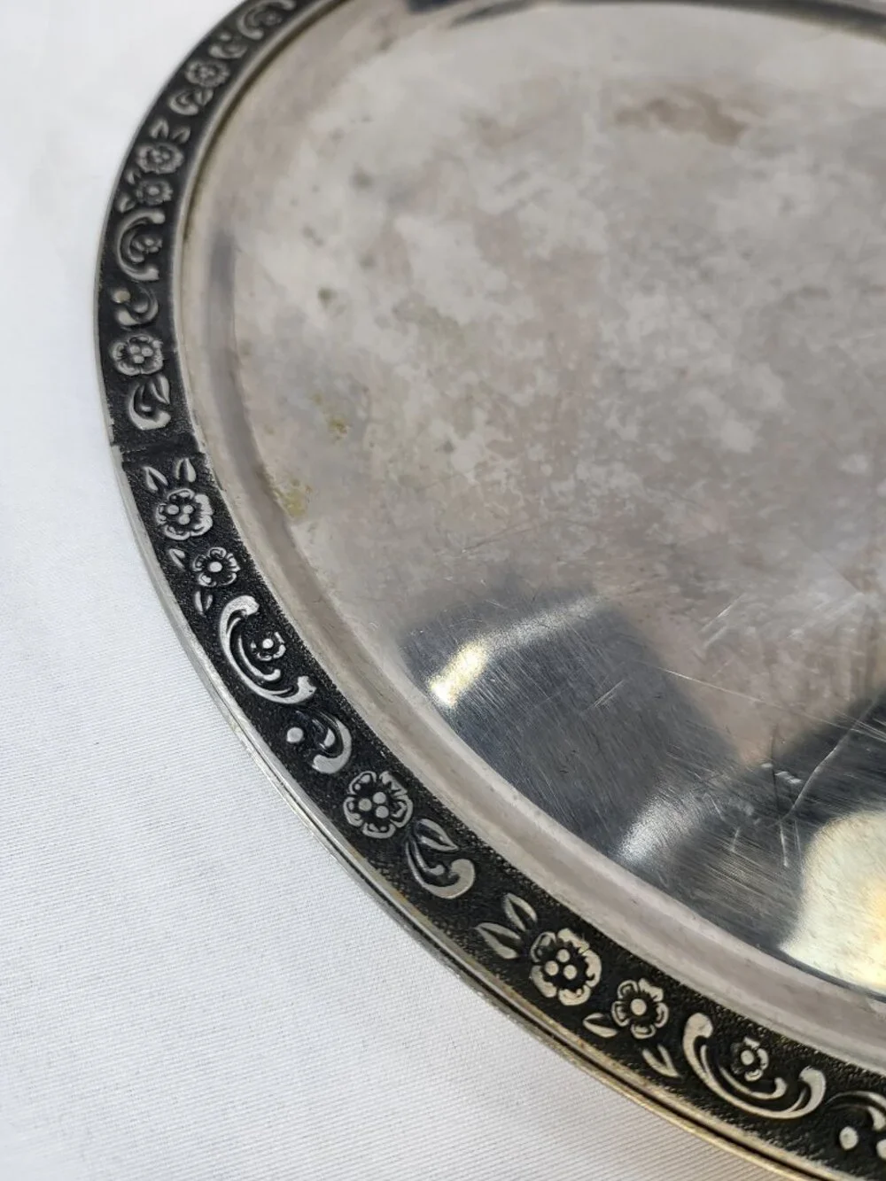 Set of 2 Vintage Oneida Custom Mediterranea 18/8 Stainless Steel Serving Trays‎